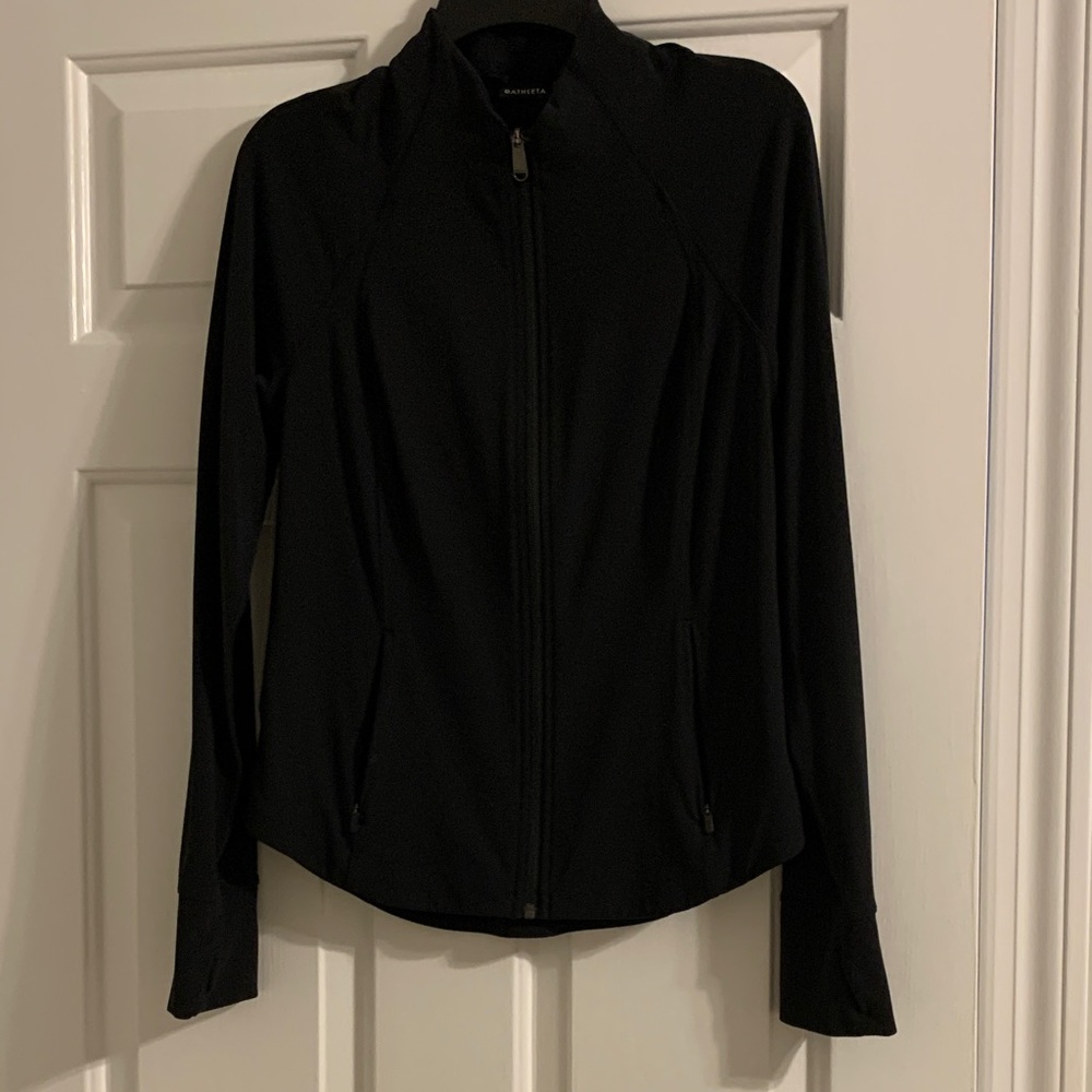 Athleta Black Salutation Jacket